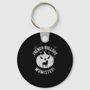 Bulldog Momster - Halloween Schlüsselanhänger