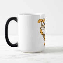 Bulldog Morphing Tasse