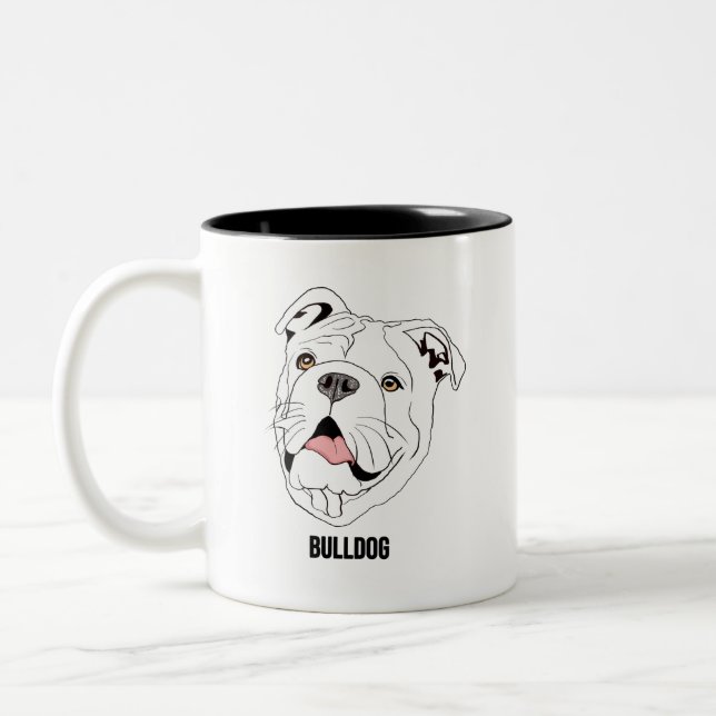 Bulldog mugs (Gauche)