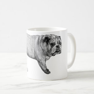 Bulldog Noel Mug