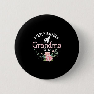 Bulldog Oma Geschenke Süße Hunde Liebhaber Weihnac Button