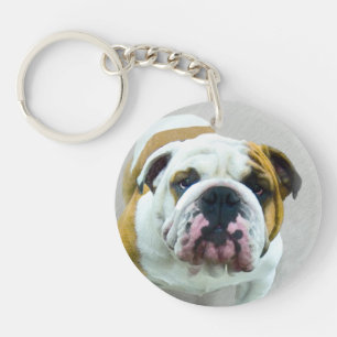 Bulldog Painting - Cute Original Dog Art