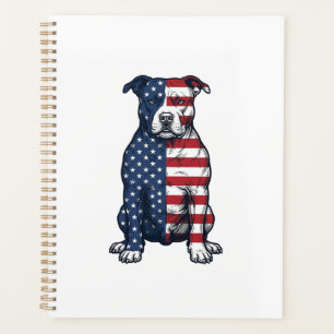 Bulldog Patriote Gravure Vintage Design Vectoriel