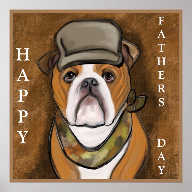 Bulldog Poster (Vorne)