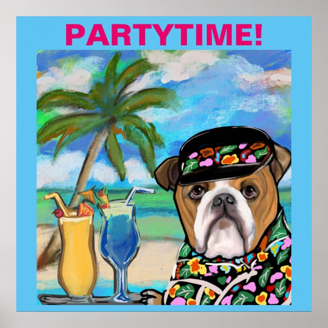 Bulldog Poster (Vorne)