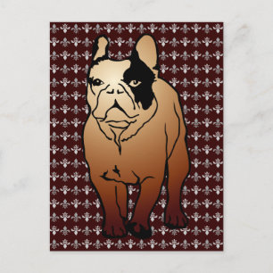 Bulldog Postkarte