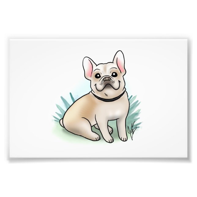 Bulldog Print Fotodruck (Vorne)