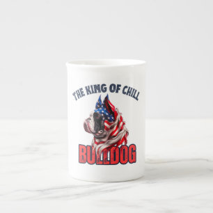 Bulldog Prozellantasse