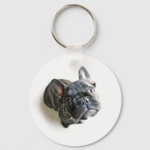 Bulldog-Puppe Schlüsselanhänger