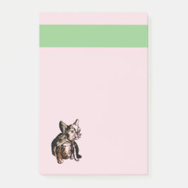 Bulldog-Puppy-Sweet-Hunde Post-it Klebezettel