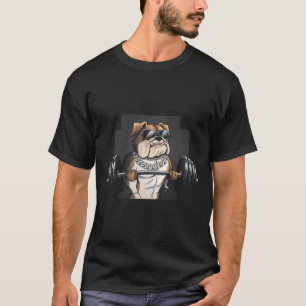 Bulldog Ratte Gewichtheben Bodybuilding Fitness Pa T-Shirt