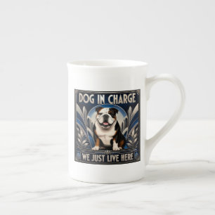 Bulldog regiert das Haus Kaffeetasse - Tasse