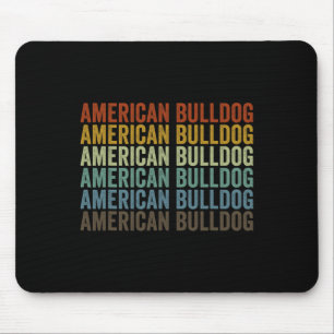 Bulldog Retro Mousepad