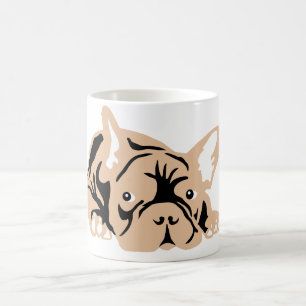 Bulldog-Rose Verwandlungstasse
