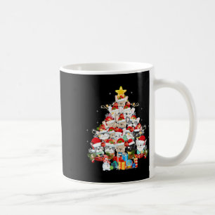 Bulldog Santa Claus Xmas Tree Lights Frohe Weihnac Kaffeetasse