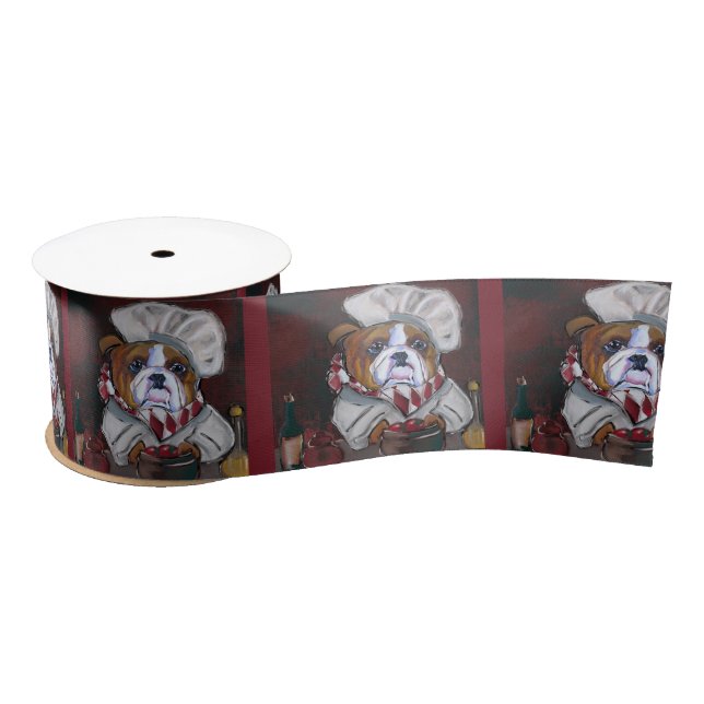 Bulldog Satinband (Spule)