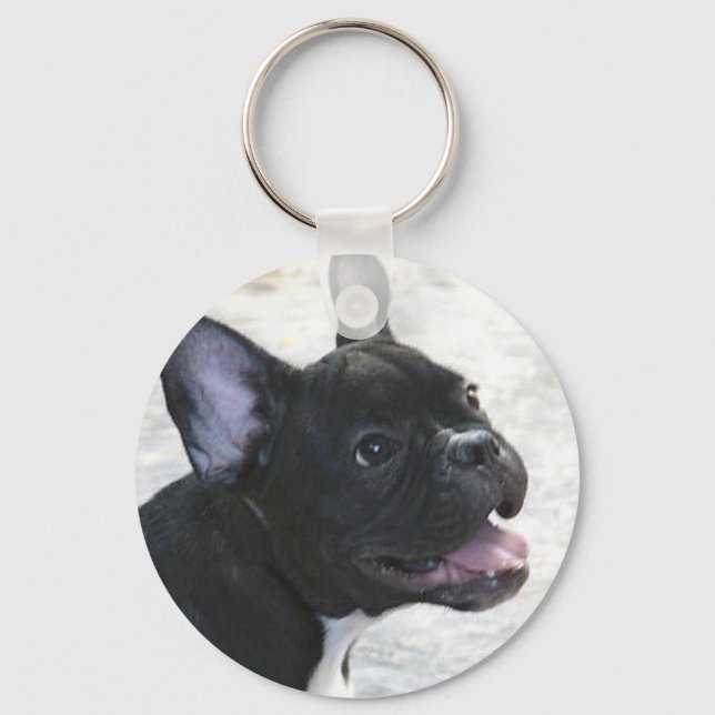 Bulldog-Schlüsselanhänger Schlüsselanhänger (Vorderseite)
