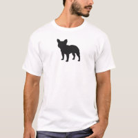 Bulldog-Silhouette | Französischer Hund