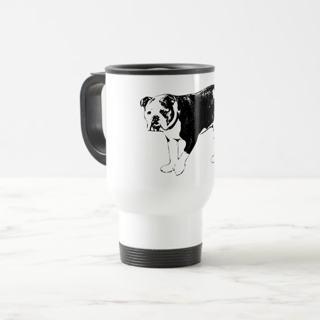 Bulldog Spark, Creative Motion Reisebecher (Vorderseite Links)