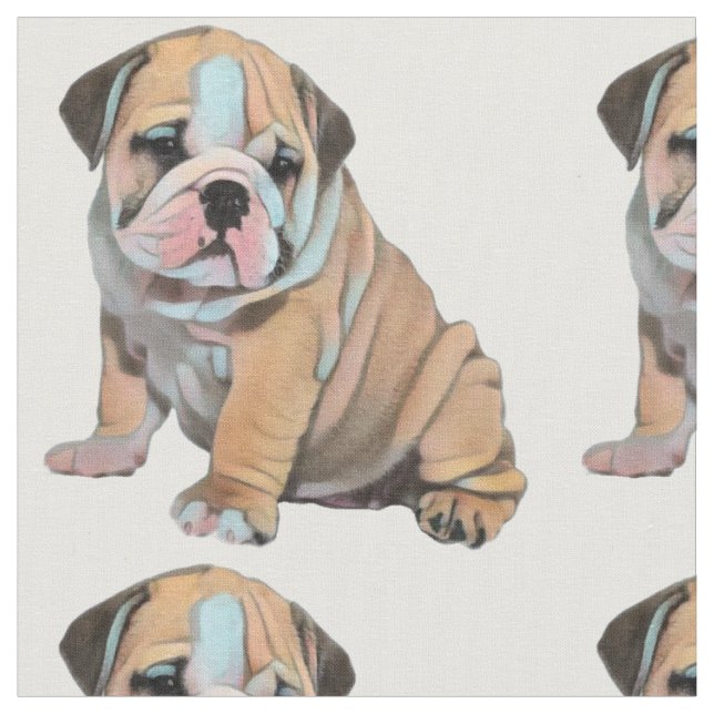 Bulldog Stoff (Nahaufnahme)