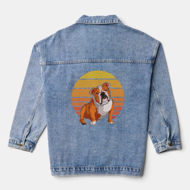 Bulldog Sunset Bulldog Propriétaire Bulldog Lover  (Verso)