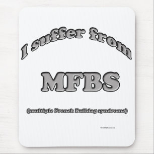Bulldog-Syndrom Mousepad