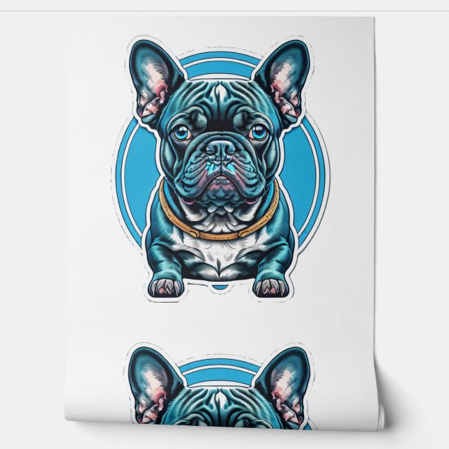 Bulldog Tapete (Abrollen)