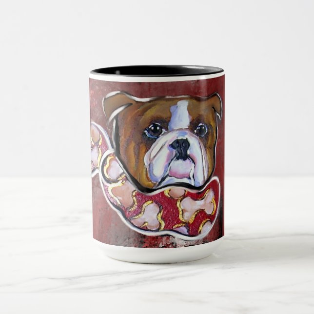 Bulldog Tasse (Zentrum)