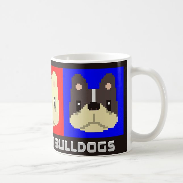 Bulldog-Tasse Kaffeetasse (Rechts)