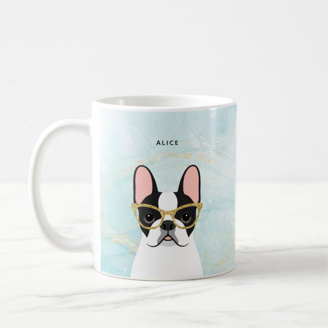 Bulldog-Tasse Kaffeetasse (Links)