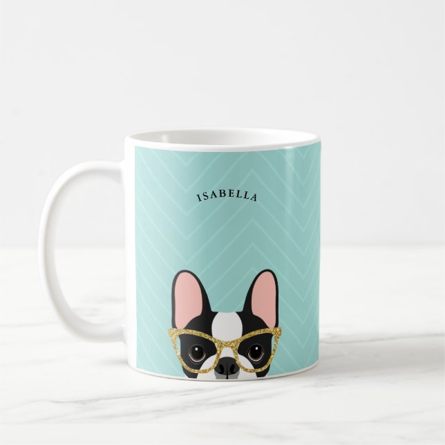 Bulldog-Tasse Kaffeetasse (Links)