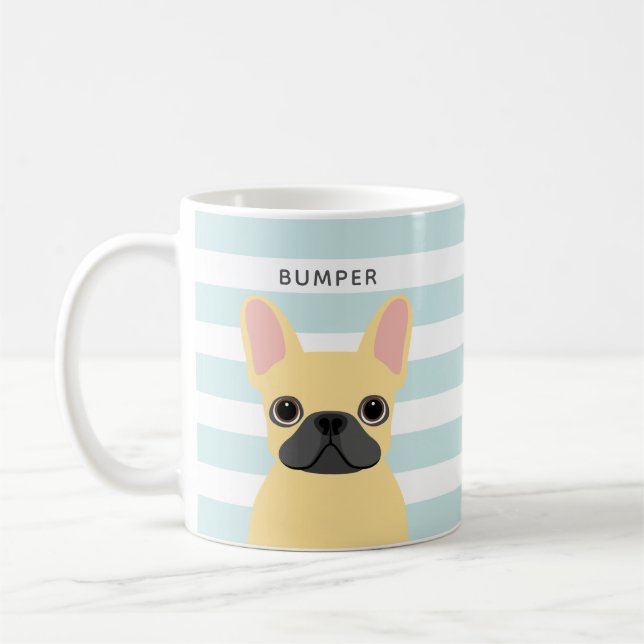 Bulldog-Tasse Kaffeetasse (Links)