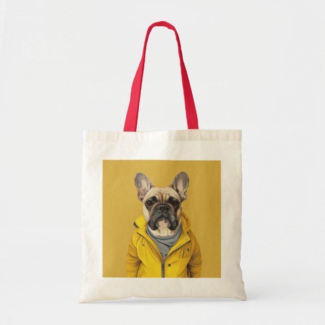 Bulldog Tote-Tasche Tragetasche (Vorne)