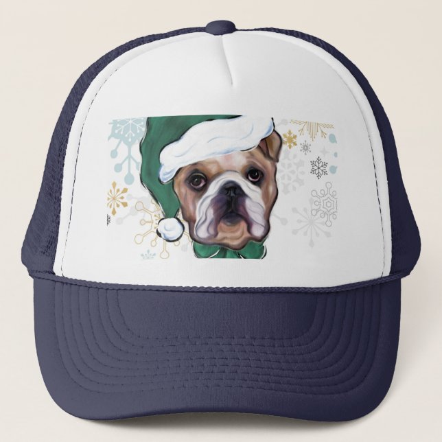 Bulldog Truckerkappe (Vorderseite)
