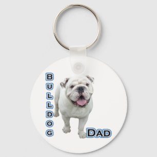 Bulldog Vater 4 - Schlüsselanhänger