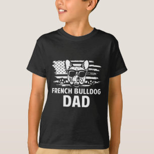 Bulldog Vater Frenchie Lover Gift Dog Owner T-Shirt