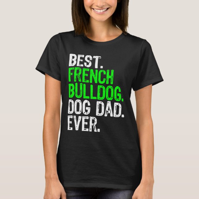Bulldog-Vater T-Shirt (Vorderseite)