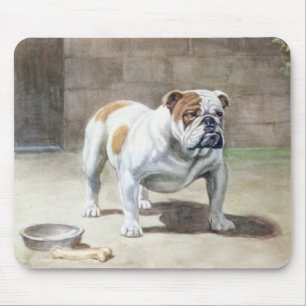 Bulldog Vintage-Mauspad Mousepad