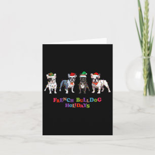 Bulldog Weihnachten2 Karte