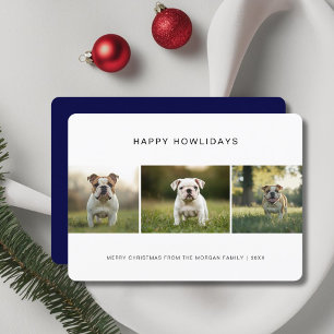 Bulldog Weihnachten Happy Howlidays Hund Foto Ho