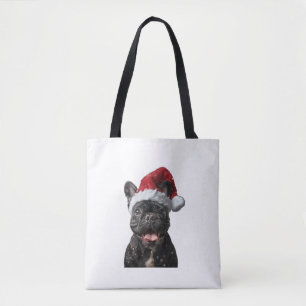Bulldog Weihnachten Tasche