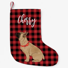 Bulldog-Weihnachtsfest-Strumpf Kleiner Weihnachtsstrumpf