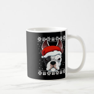 Bulldog Weihnachtsmannmütze Christmas Pajama Niedl Kaffeetasse