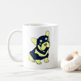 Bulldog Welpe Kaffeetasse