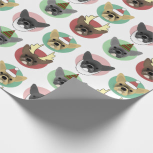 Bulldog Welpen Geschenkpapier