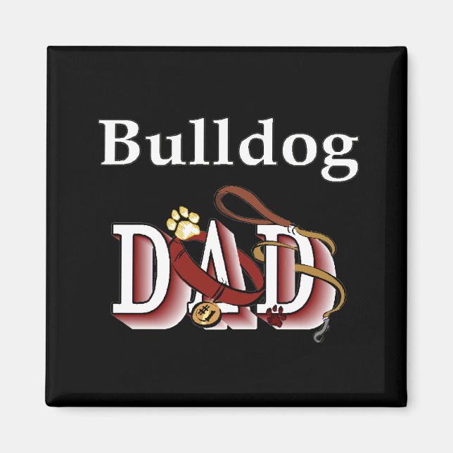 Bulldogdad Magnet (Vorne)