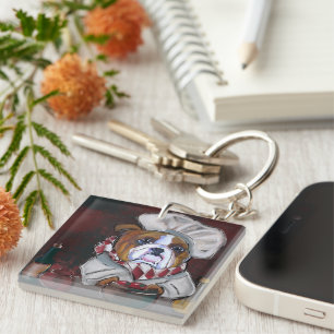 Bulldoge  schlüsselanhänger