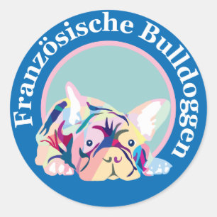 Bulldogen Sticker