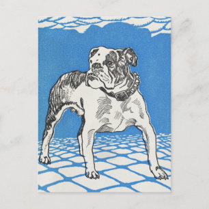 Bulldogge (1912) Druck von Moriz Jung. Postkarte
