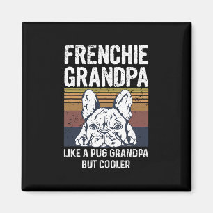 Bulldogge-Angebot für Ihre Großmutter in Frankreic Magnet